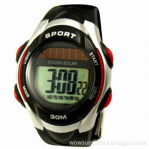 Solar Watch, Dual Power, Supplied with Eco-friendly Material